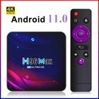 ТВ-приставка H96 MAX V11, Android 11, 4G, 64 ГБ, Android TV Box 2021, 4K, WIFI, Google Voice, Smart TV Box, Bluetooth-Совместимость
