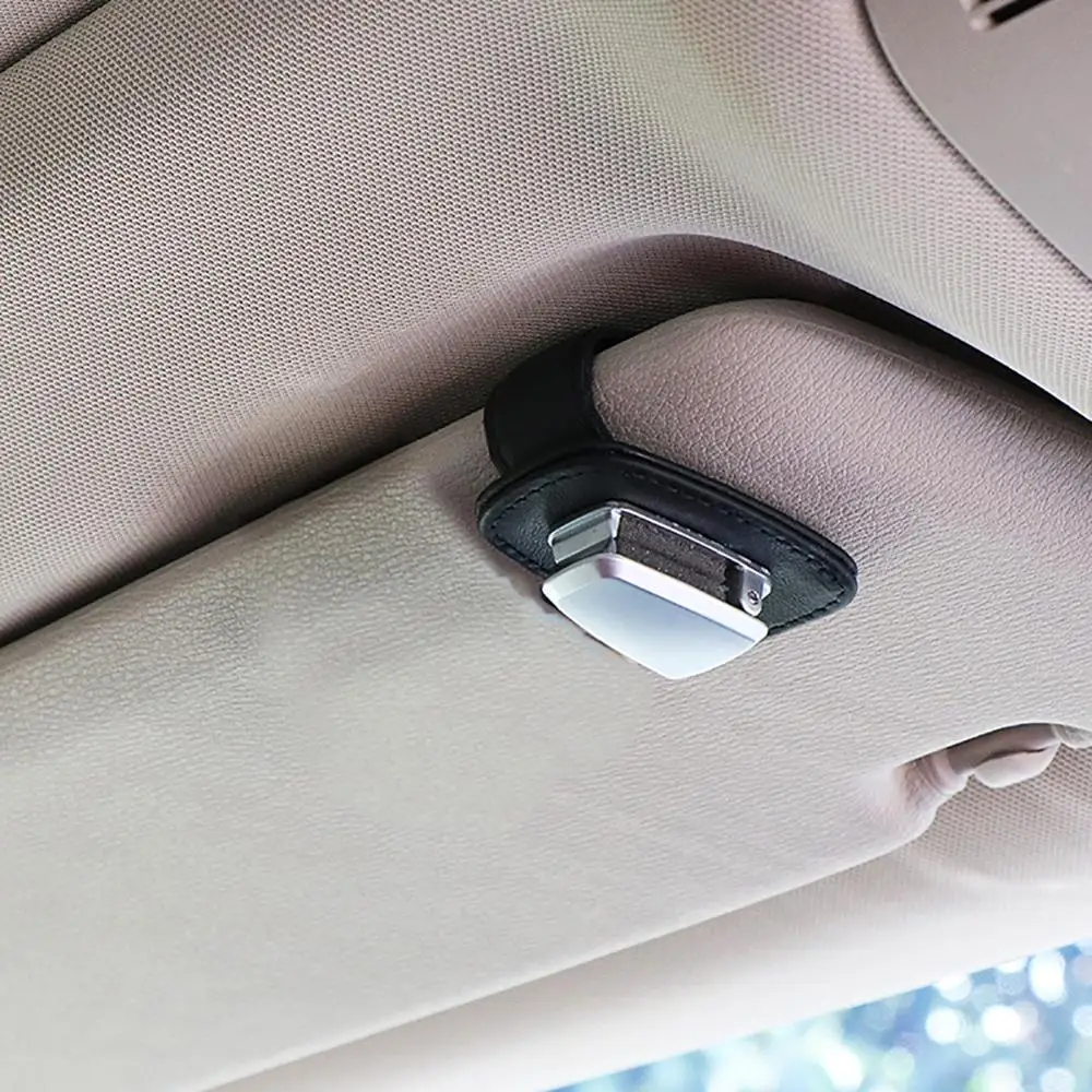 Автомобильный солнцезащитный козырек зажим для очков многофункциональный