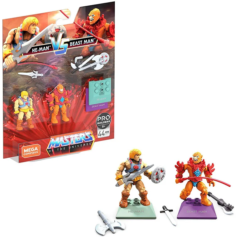 

Mega Construx Heroes He-Man Vs Beat Man Multi GNN73 Educational toys Collector's Edition Children's Adult Birthday Gift