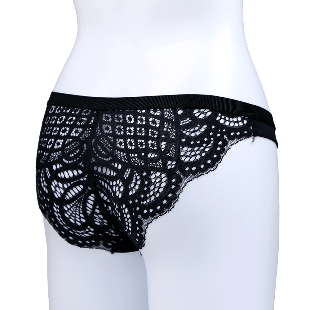3 шт. Для женщин Невидимые Бесшовные бикини нижнее белье сексуальные кружевные