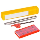 Карбидные вставки Apmt1135Pder, 10 шт., + 1 шт. Bap 300R C10-10-120, держатель инструмента с гаечным ключом для токарных инструментов с ЧПУ