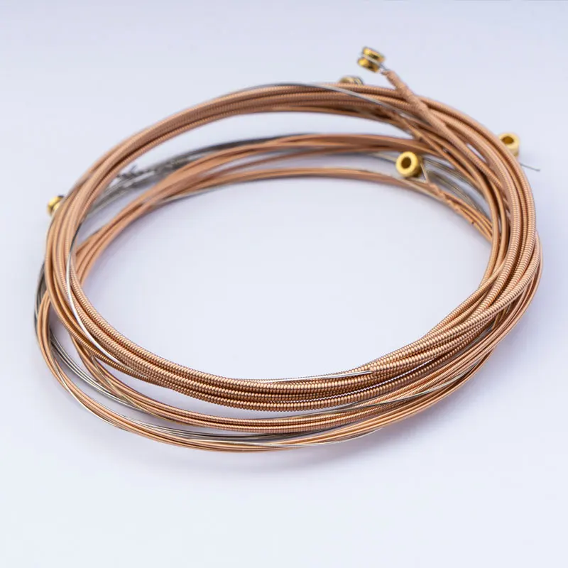 gsa 010 6 teilelos gitarre saiten hohe qualität akustische string für akustische holz elektrische gitarren bass teile musical zubehör