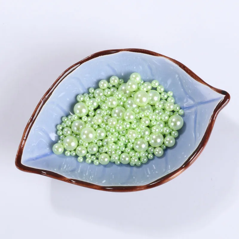 ABS жемчуг микс 3-8 мм круглые акриловые имитация жемчуга бусины для изготовления ювелирных изделий/нейл-арта/телефона Dec 20171020
