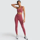 SALSPOR женский бесшовный комплект для йоги, спортивный костюм для спортзала, однотонная спортивная одежда с высокой талией для бега, тренировок, йоги, фитнеса