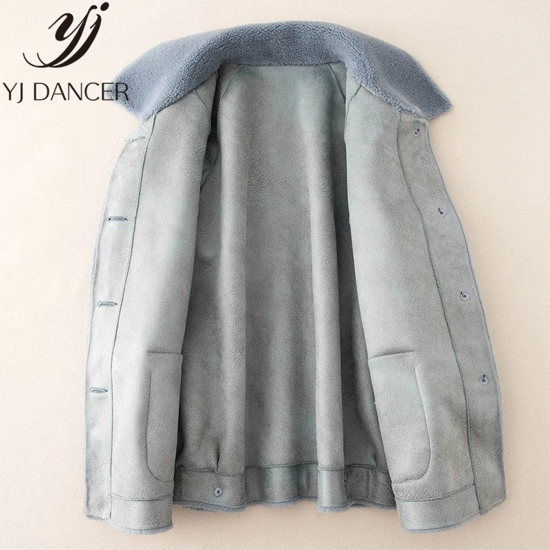 Специальная цена Повседневная Новинка 2019 пальто для стрижки овечьей шерсти