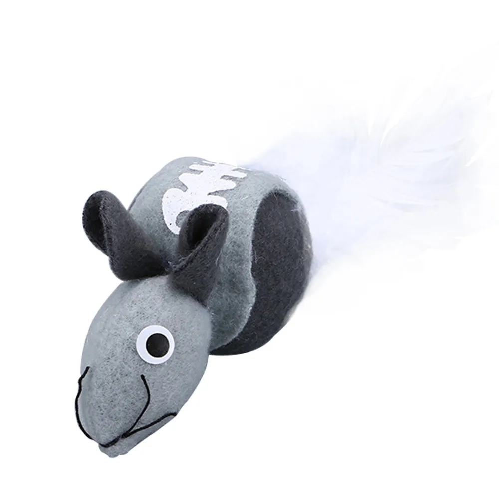 1 шт. кошка перо игрушка палочка с маленьким колокольчиком мышь клетка игрушки