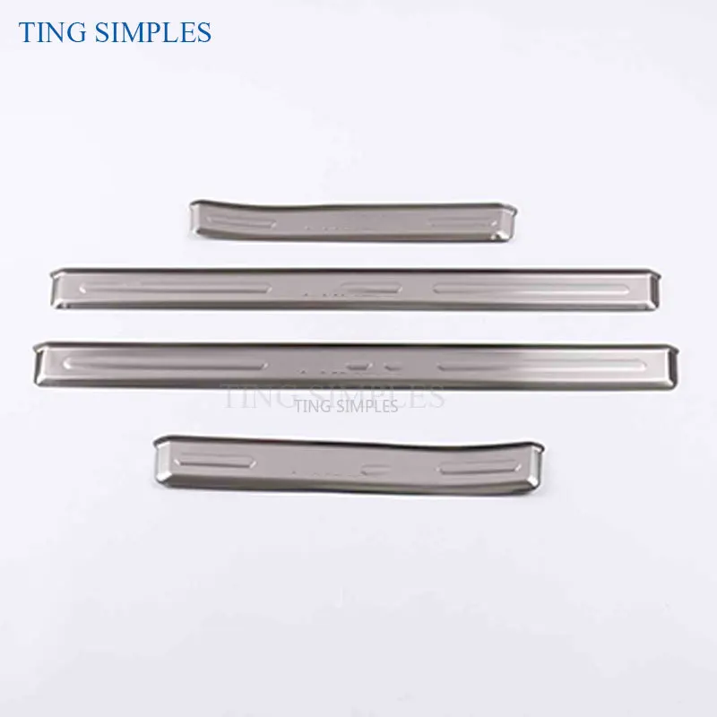door sill scuff plate protector covers for Toyota Land Cruiser Prado 150 J150 accessories 2010-2018 sills guard thresholds | Автомобили и