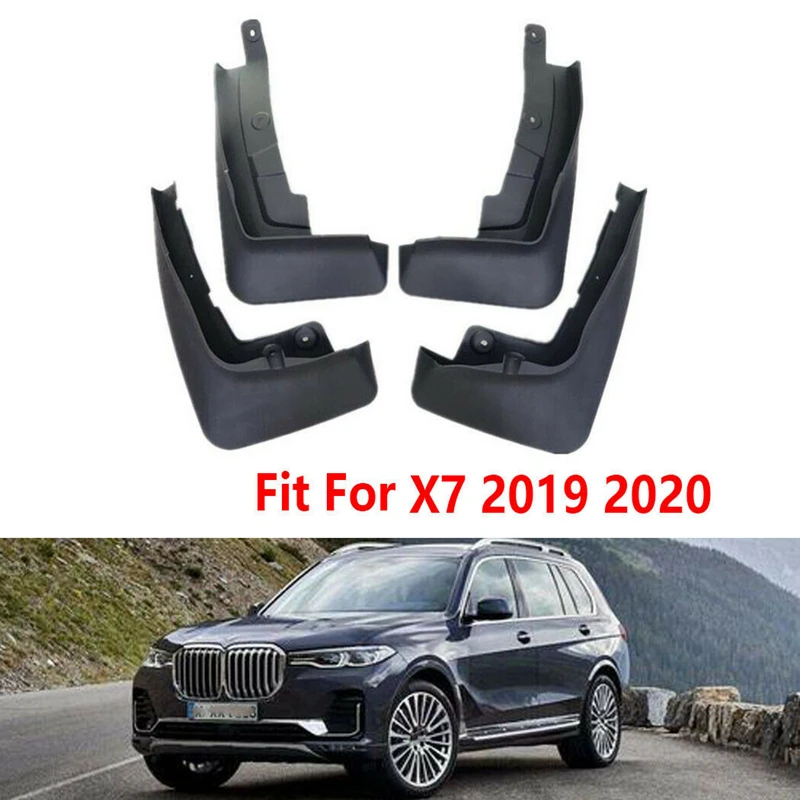 

4 шт., передние и задние фонари для BMW X7 G07 2019-2020, брызговики от грязи