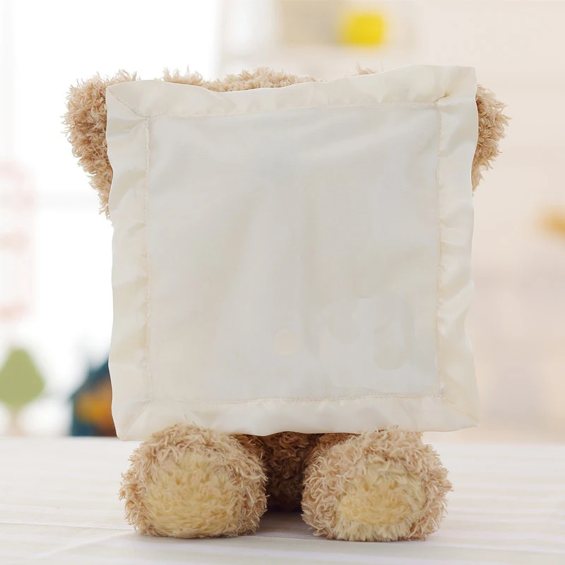 Умная детская игрушка мишка развивающая плюшевая шарф Интерактивная милый