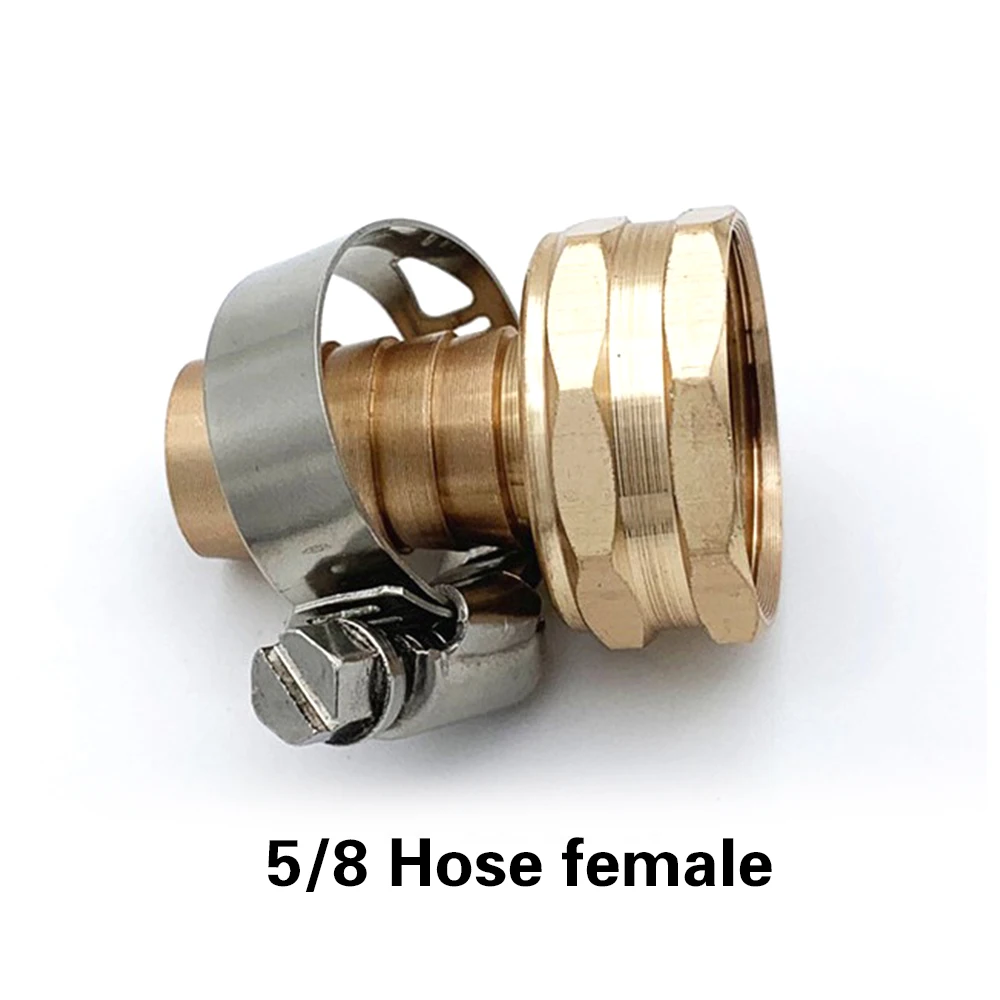 

Quick Connect 5/8 Inch Garden Hose Repair joint Set Water Pipe Repair Joint