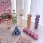 Ароматизированная Свеча в форме сердца, силиконовая форма сделай сам кубиков, гипсовые конусы, в виде корабля форма для мыла ручной работы, украшение для дома