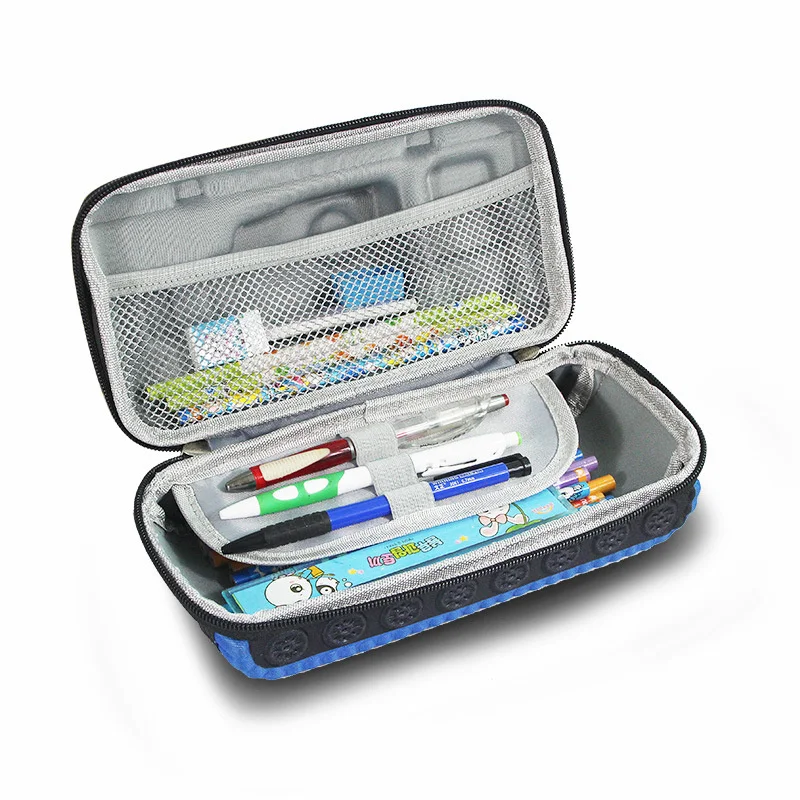 

Tank Creative Boys and girls Simple pencil bag Eva Pen bag Multifunctional Large Capacity Cool 3D Etui