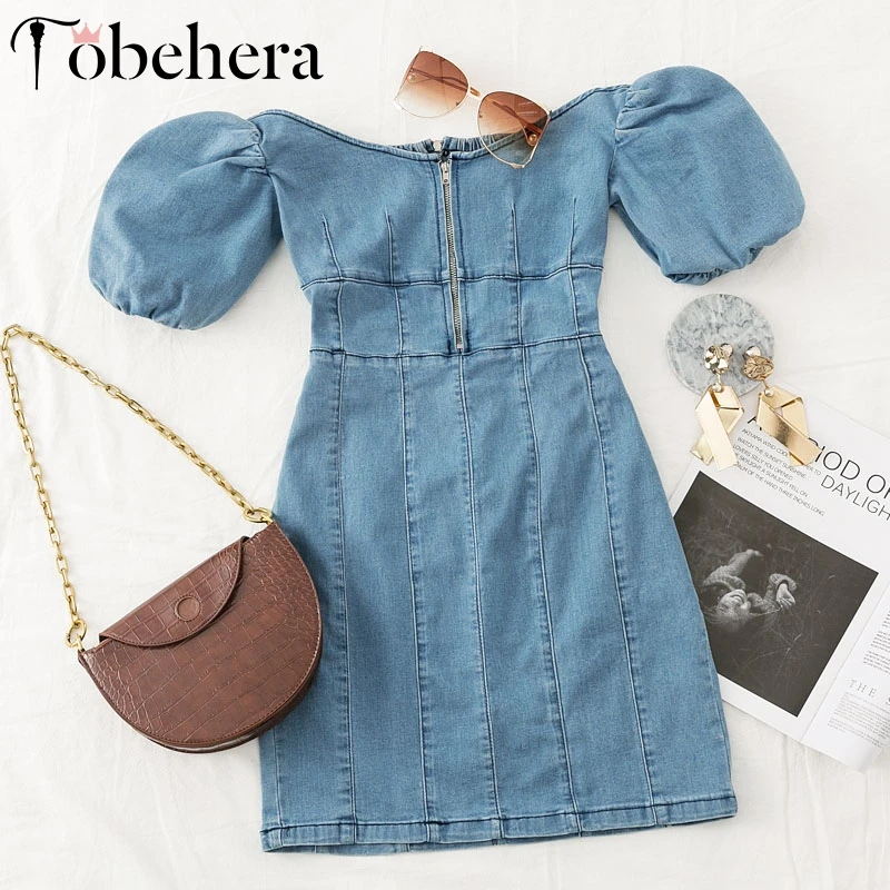 Женское вечернее платье Glamaker синее винтажное с открытыми плечами облегающее