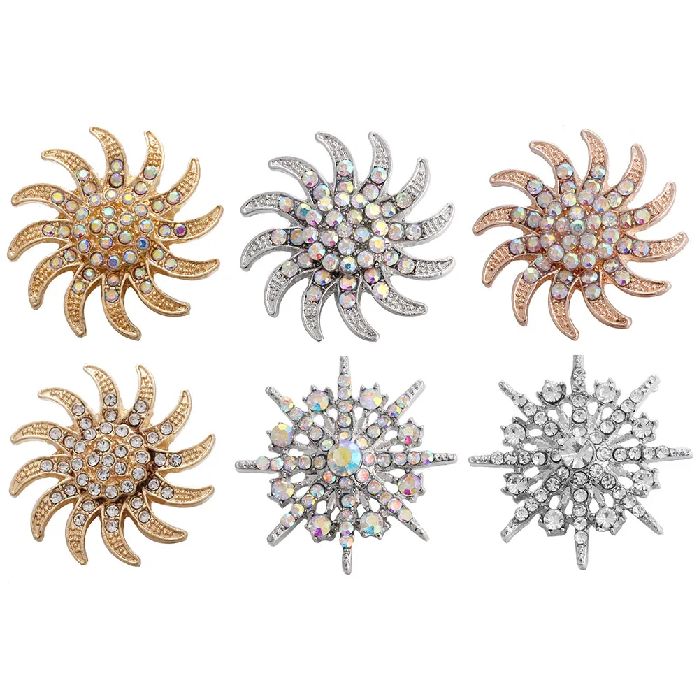 5 шт./лот новейшие ювелирные браслеты с защелкой цветной кристалл цветок из