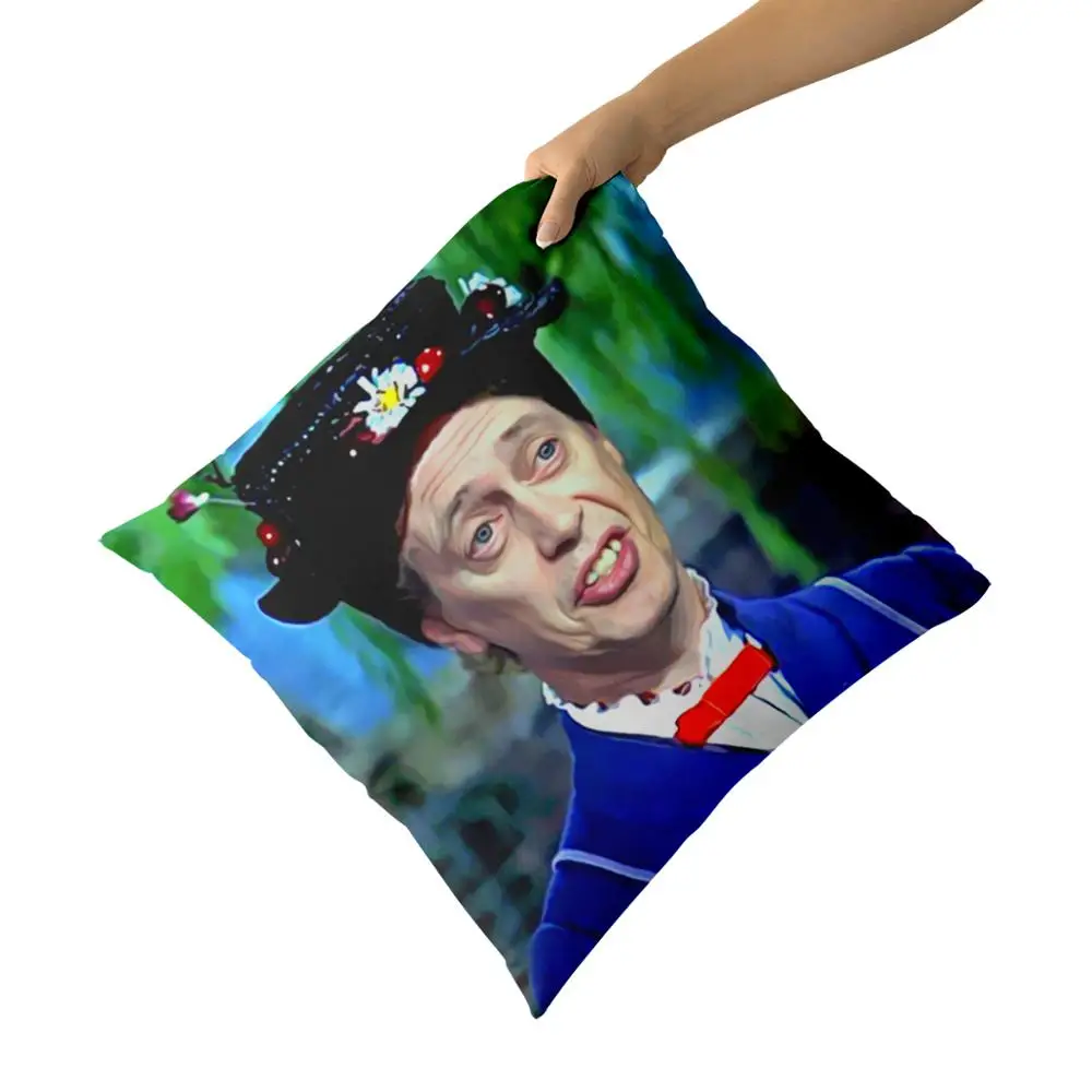 Стив бусеми попбунты хлопчатобумажные парусиновые Индивидуальные наволочки под