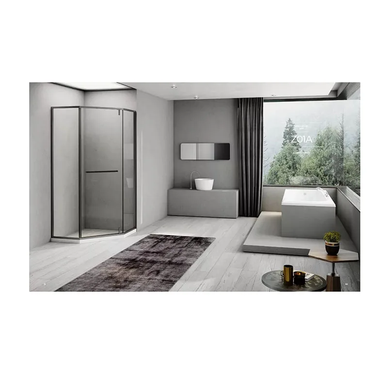 Z01A Bathroom bath room dry and wet separation bathroom shower partition household glass door simple scre | Обустройство дома