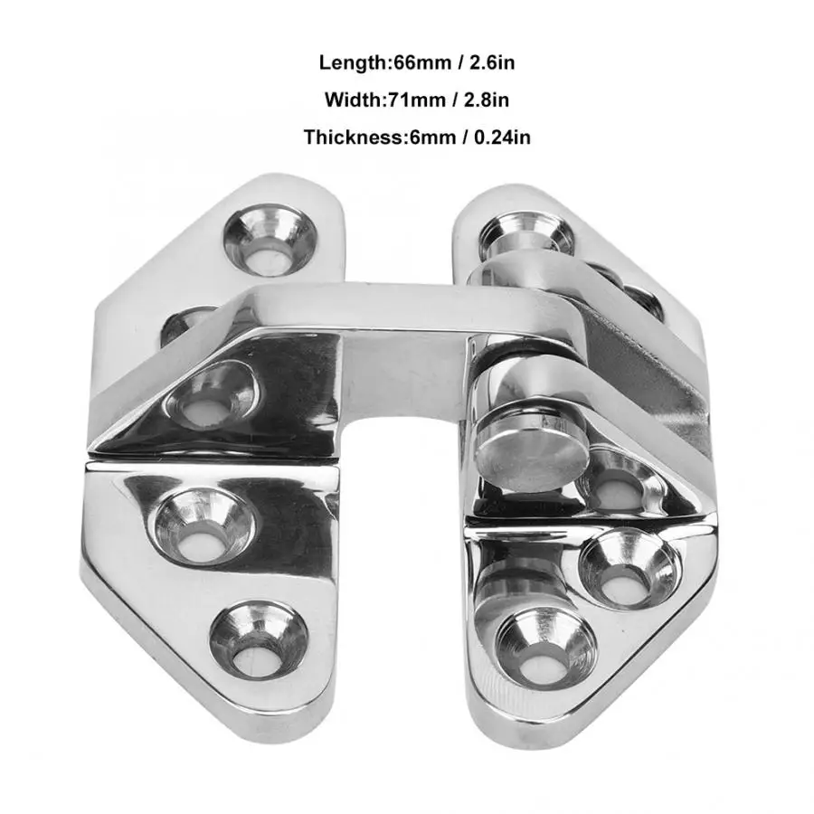 Дверные петли петля для люки нержавеющая сталь 316 ремешок в форме бабочки дверная