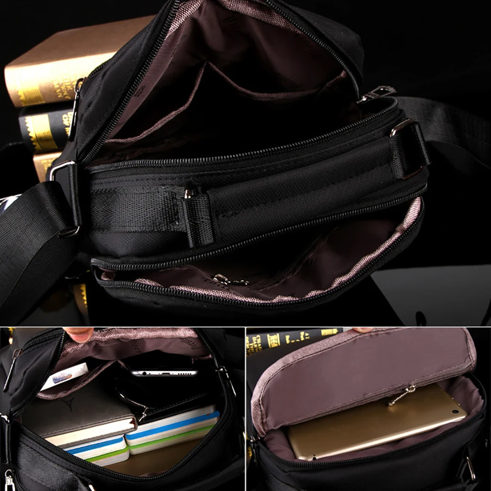 

2021 New Fashion Shoulder Bag High Quality Waterproof Oxford Casual Messenger Handbag Travel Business Male Crossbody Bags