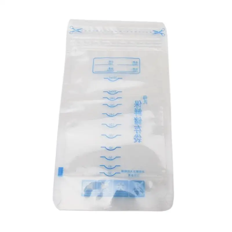 

30pcs Breast Milk Storage Freezer Bag Disposable Labels Safe Baby Food Container Feeding Newborn Food Storage 250ml Breast Milk