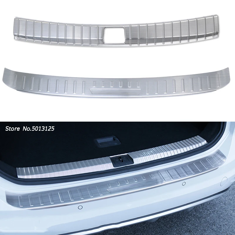 Внешняя аргурация салона из нержавеющей стали задний бампер отделка багажника