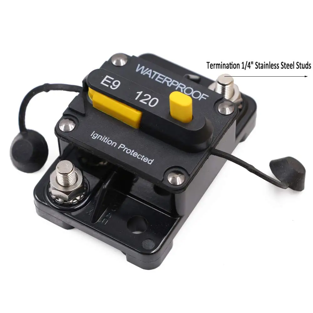 Поверхностное крепление автоматические выключатели 120A водонепроницаемый