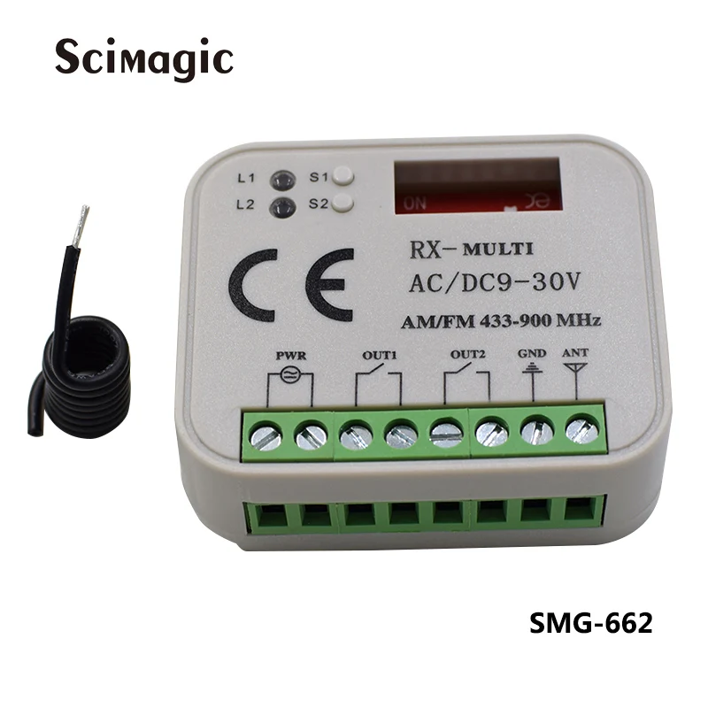 Приемник BENINCA дистанционный переключатель постоянного/переменного тока 9 30 в для