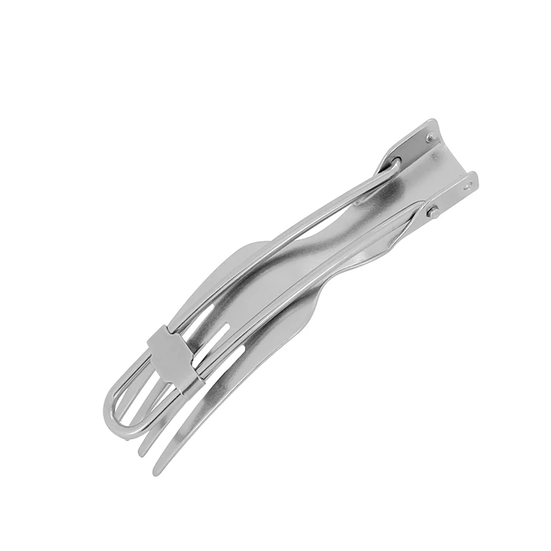 Титановая вилка столовая посуда столовые приборы из чистого титана для кемпинга