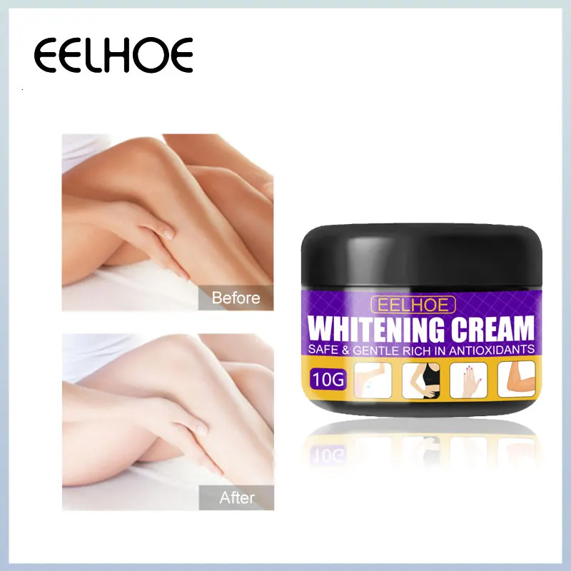 

EELHOE Bleaching Face Body Lightening Cream Underarm Whitening Creams Private Armpit Body Cream Legs Whitening Parts Cream Knees