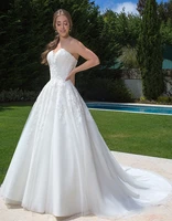vestidos elegantes para mujer wedding dresses 2021 a line sweetheart tulle appliqued cheap boho bridal gown c%d0%b2%d0%b0%d0%b4%d0%b5%d0%b1%d0%bd%d0%be%d0%b5 %d0%bf%d0%bb%d0%b0%d1%82%d1%8c%d0%b5