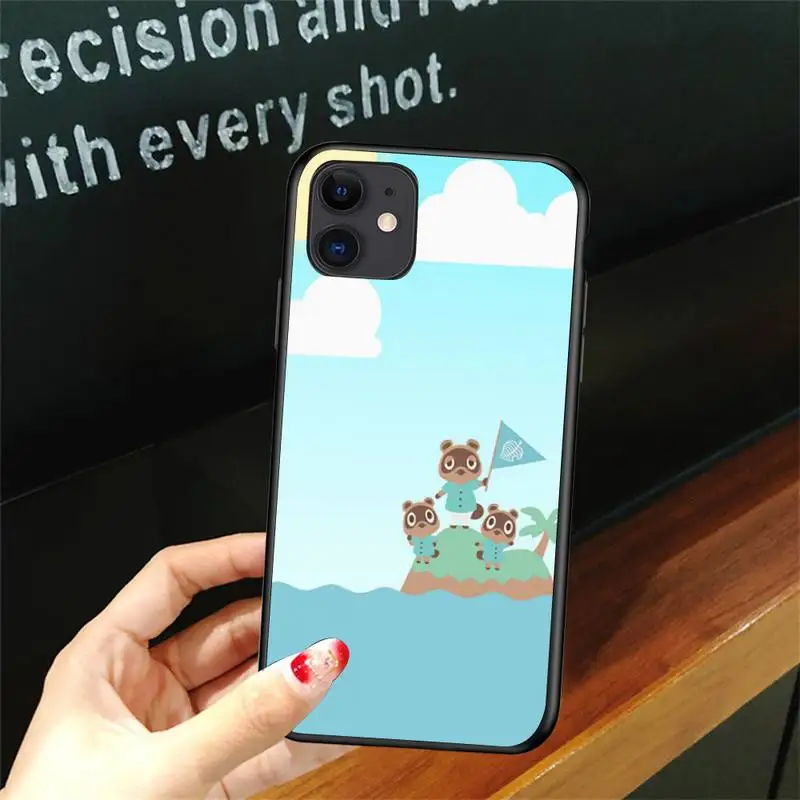 

Animal Crossing Phone Case For Iphone 5 5S SE 6 6s 7 8 plus X Xr XS 11 12 Mini Pro Max Cover Fundas Coque