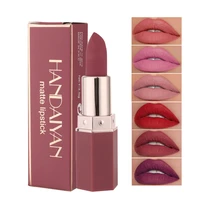6 color velvet matte lipstick long lasting waterproof lip stick non sticky cup sexy nude red professional lip make up cosmetics
