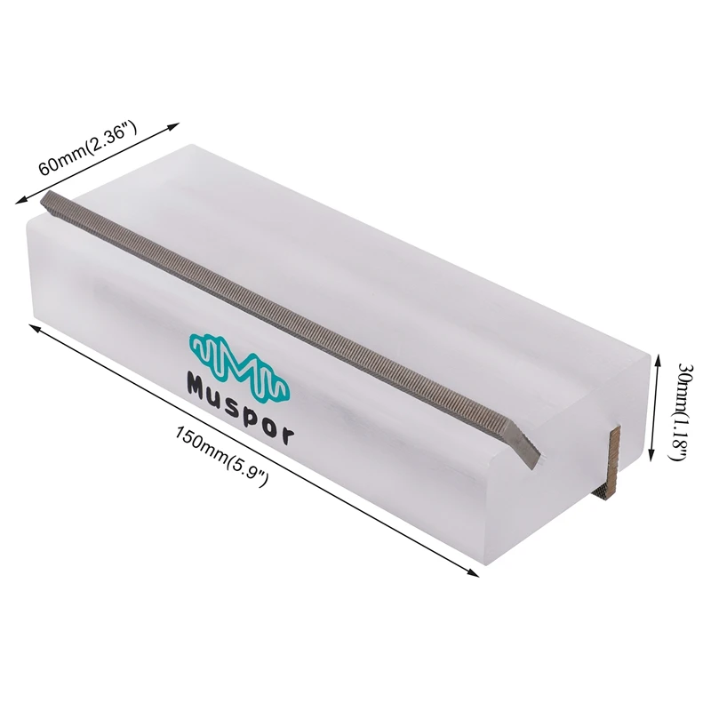 

Muspor Guitar Fret Beveling File Flush Files Luthier Angle Tool (35 and 90 Degrees) for Guitar Fret Dressing