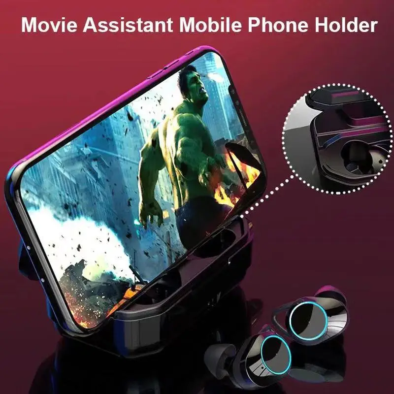 TWS-стереонаушники G02 с поддержкой Bluetooth 5 0 и зарядным футляром на 3300 мА · ч |