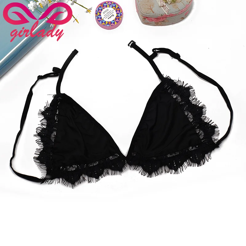 Бюстгальтер женский треугольный без косточек с чашками | Женская одежда