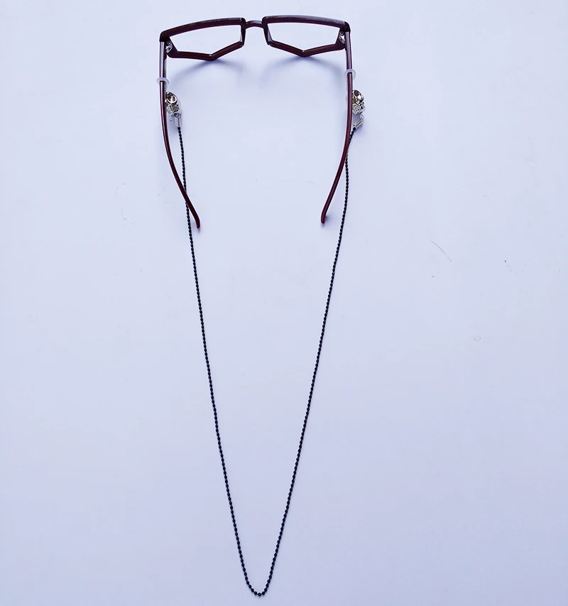 Темный дворецкий Grell sutwalker очки темно-красный череп цепочка Аксессуары для