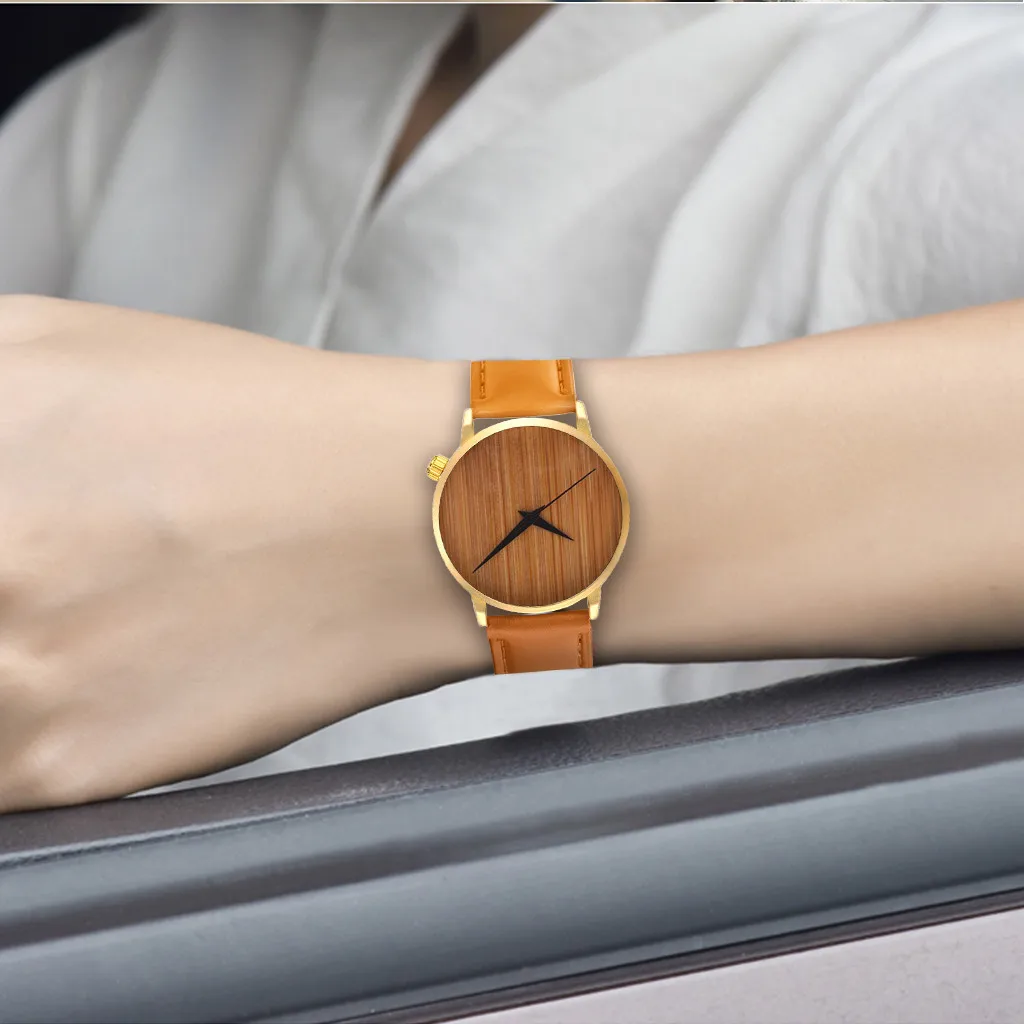 

watches mens 2020 Simple Wooden Dial Men's And women quartz watches Bamboo Watch Fashion Minimalism Ladies relogio masculino