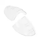 1 пара защитных очков, Защитные чехлы для очков из ТПУ, защитные откидные экраны, прозрачные боковые очки, Полиуретановая сторона Q7J7