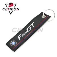 motorcycle key pendant embroidered keychain key ring for f900xr k1300s g310gs c600sport f850gs g650gs f750gs c650sport f800gt