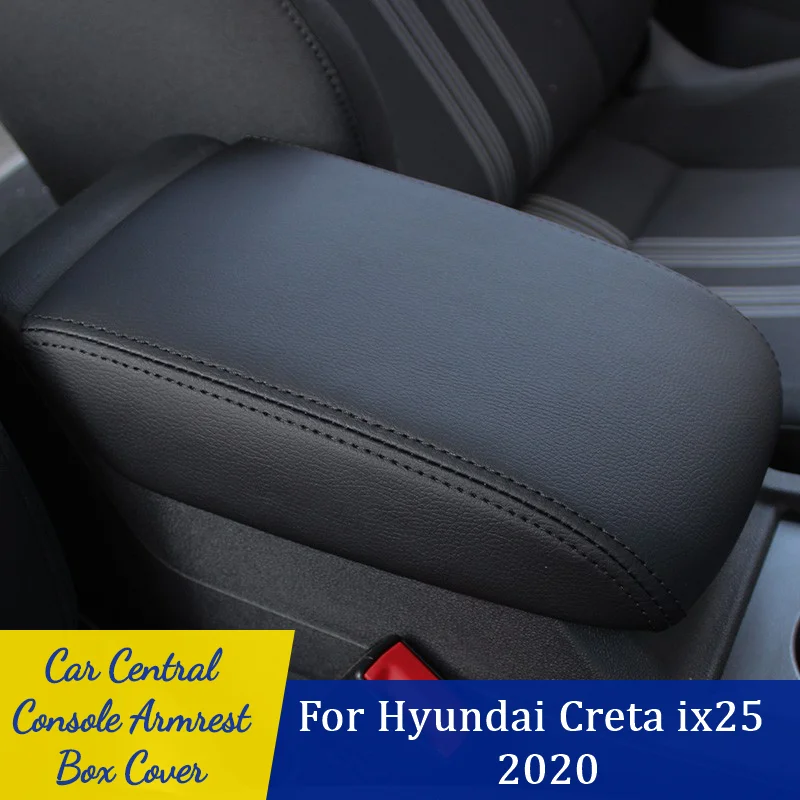 

Auto Center Console Cover Pad For Hyundai Creta ix25 2020, Waterproof Car Armrest Cover Protector, Car Armrest Seat Box Cover