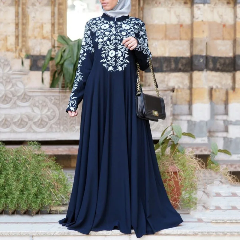 Abaye размера плюс платье мусульманское платье исламский халат мечеть молитвенный платье арабский турецкий костюм, накидка, Восточный халат ...