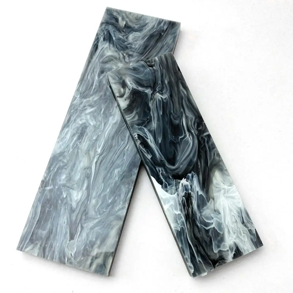 Акриловый материал для ручки ножа 1 шт. мраморный нож сделай сам материалы