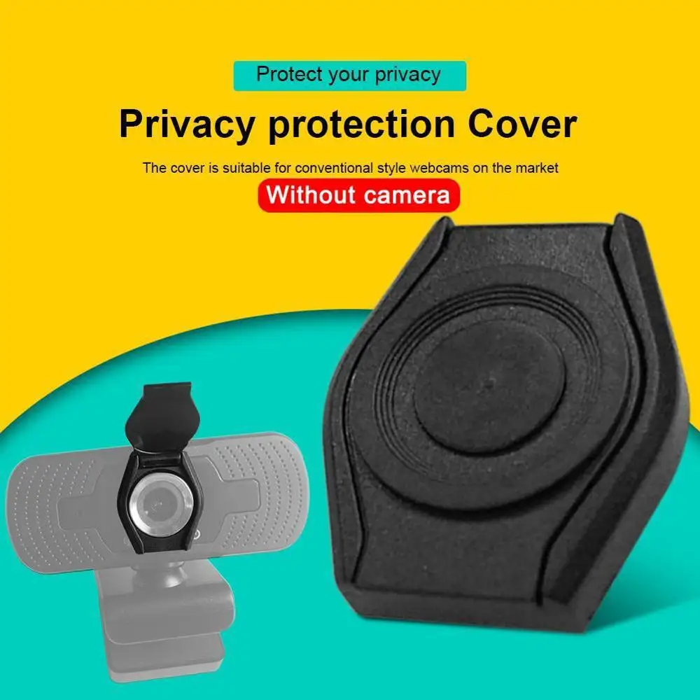 

Privacy Shutter Lens Cap Hood HD Pro Webcam Protective Cap Lens Web Camera Cover Cap Hood Cover Accessories for Universal Camera