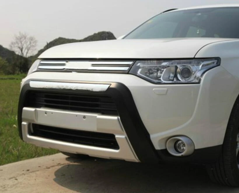 Высококачественный Стайлинг автомобиля пластиковая защита переднего и заднего