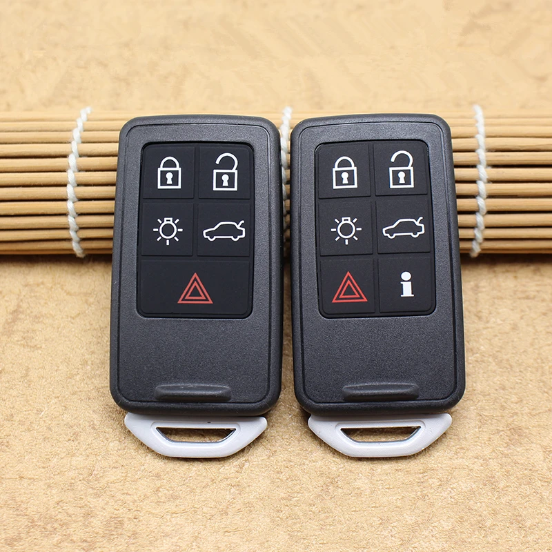 Car Smart Remote Key Shell Replacement Key Case for Volvo XC60 S60 S60L V40 V60 S80 XC70 Smart Car Key Case Shell