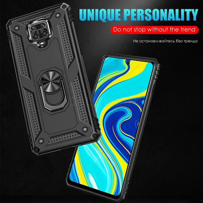 Luxury Armor Shockproof Case For Xiaomi Redmi Note 7 8 9 Pro Max 7A 8A 8T 9T K30 CC9e A3 Lite Silicone Bumper Cover | Мобильные