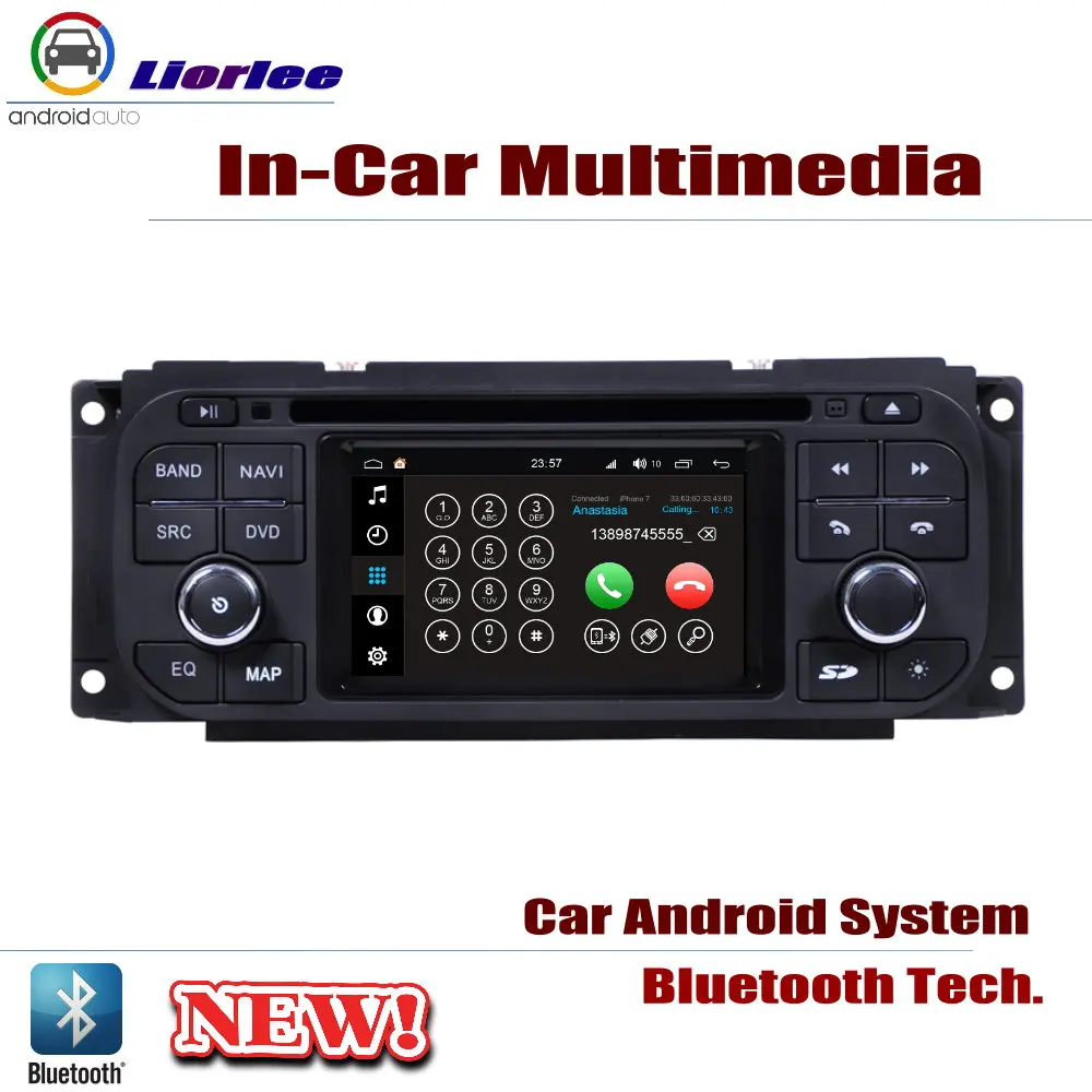Для Dodge Dakota 2001 2004 автомобильный Android плеер DVD GPS навигационная система HD экран