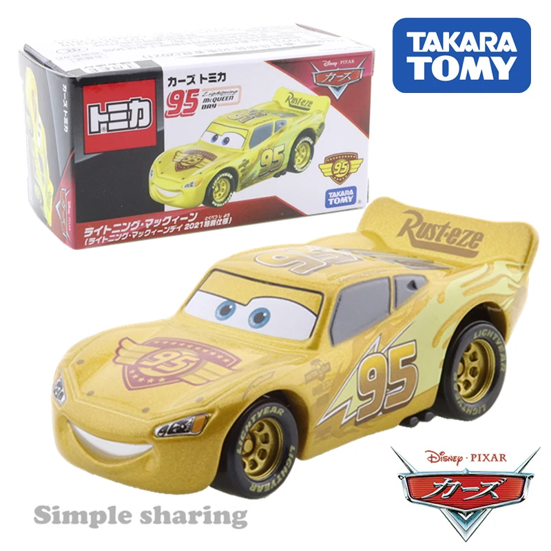 

TAKARA TOMY TOMICA Disney Pixar тачки Молния Маккуин день 2021 гоночный автомобиль популярный детский автомобиль литая металлическая модель