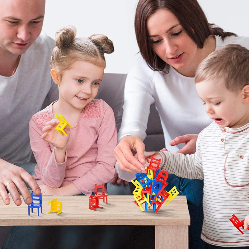 Бесплатная доставка один комплект из 18 Мини балансирующих Штабелируемых стульев