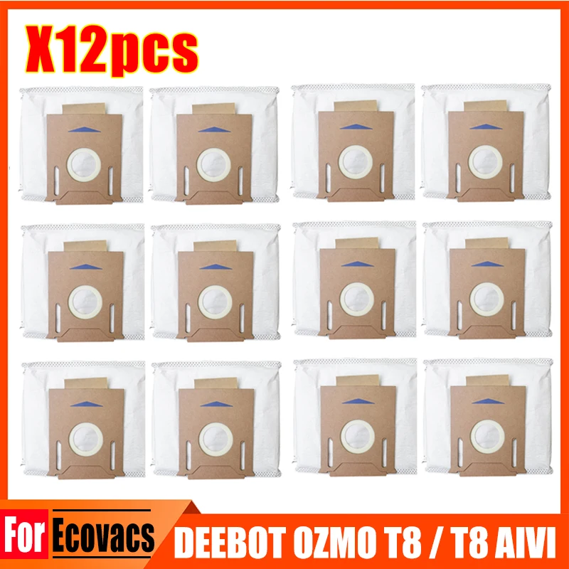 

Большой Ёмкость герметичные мешка для сбора пыли Для Ecovacs Deebot Ozmo T8 T8 аиви пылесос робот Запчасти Сумки на замену Запчасти