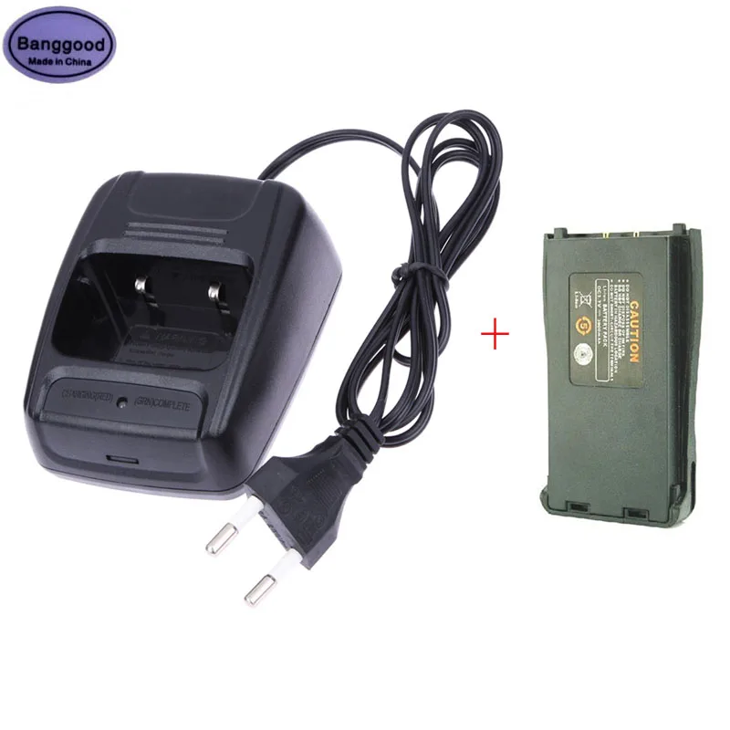 

BL-1 3.7V 2800mAh Li-ion Battery BF-C1 + Dock Charger for BaoFeng BF-888S BF-777S BF-666S Retevis H777 H-777 Radio Walkie Talkie